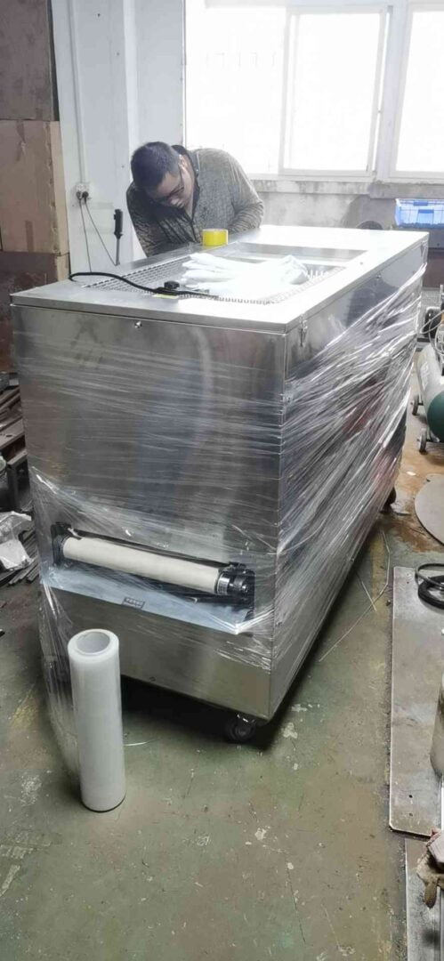 Máquina separadora de gusanos de harina de acero inoxidable a la venta