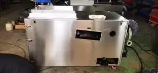 Máquina separadora de gusanos de harina